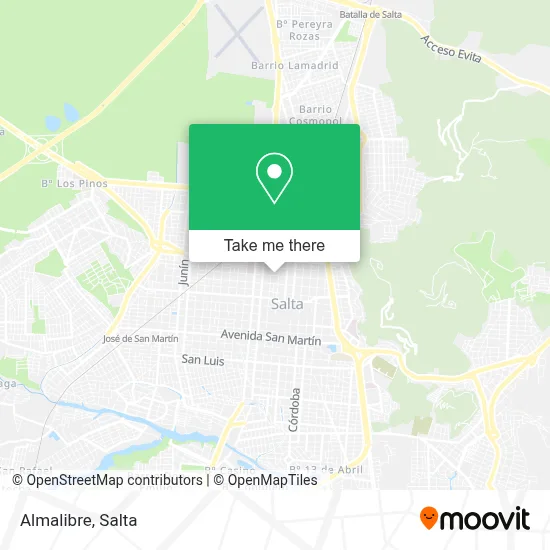 Almalibre map