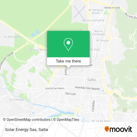 Solar Energy Sas map