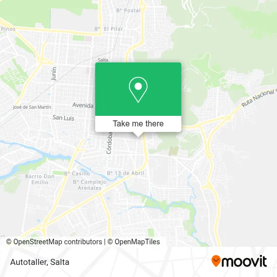 Autotaller map
