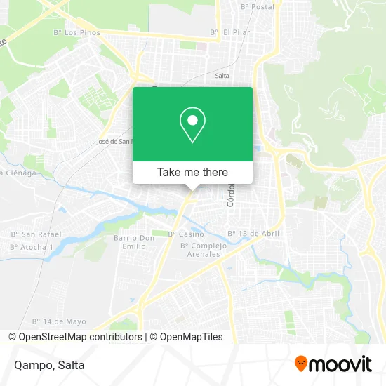 Qampo map