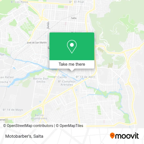 Motobarber's map