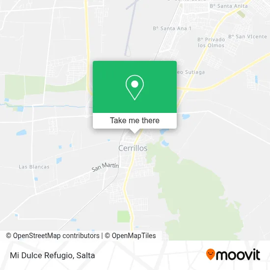 Mi Dulce Refugio map