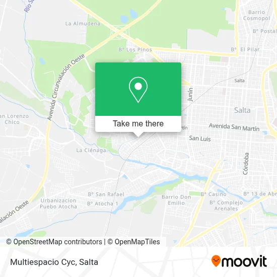 Multiespacio Cyc map
