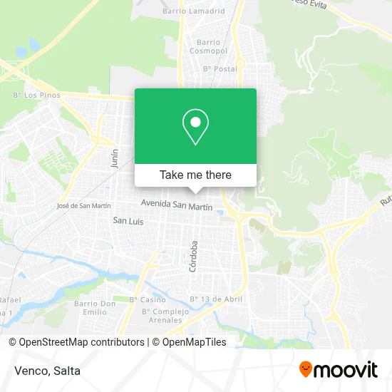 Venco map