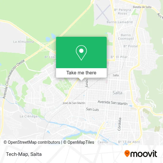 Tech-Map map