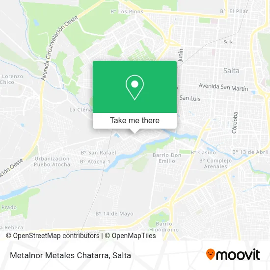 Metalnor Metales Chatarra map
