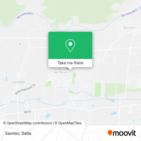 Sanitec map