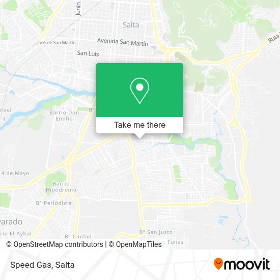 Speed Gas map