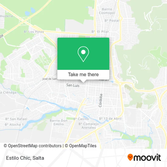 Estilo Chic map
