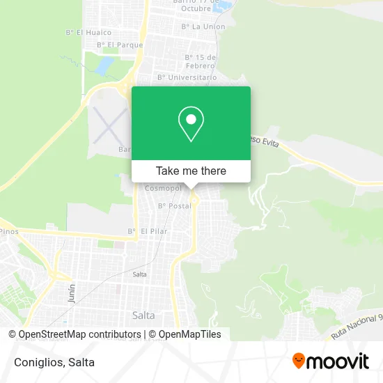 Coniglios map