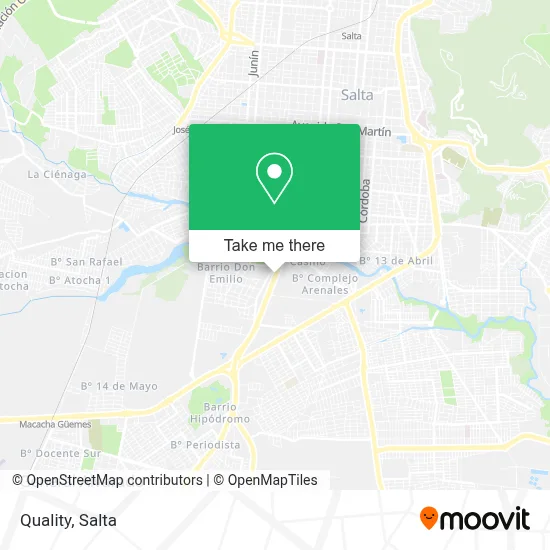 Quality map
