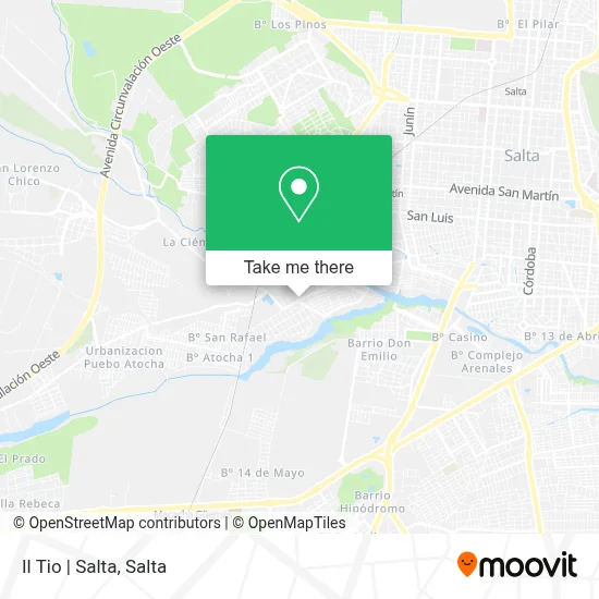 Il Tio | Salta map