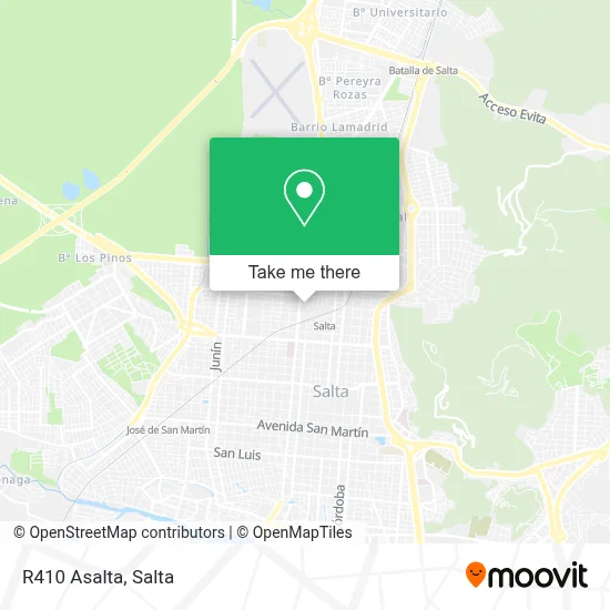 R410 Asalta map