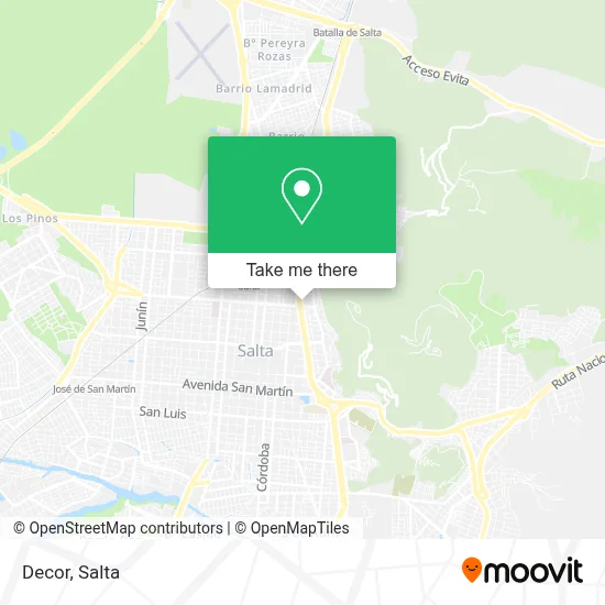 Arredo map