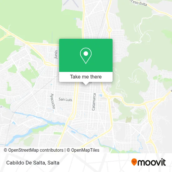 Cabildo De Salta map