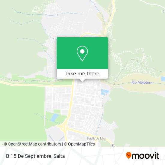 Mapa de B 15 De Septiembre
