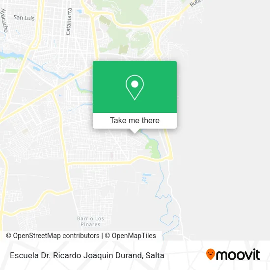 Escuela Dr. Ricardo Joaquin Durand map