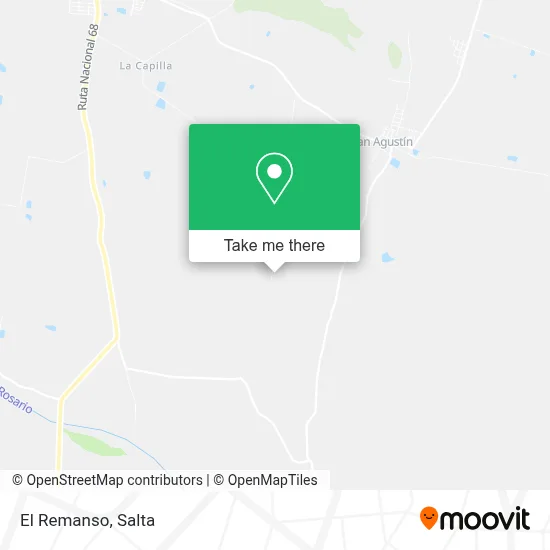 El Remanso map