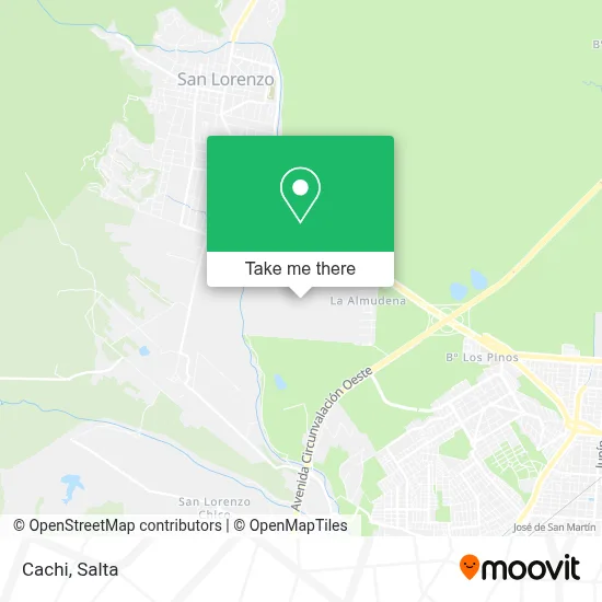 Cachi map
