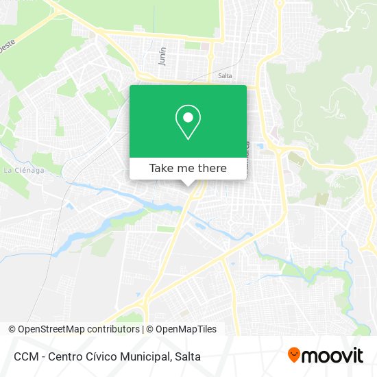 CCM - Centro Cívico Municipal map