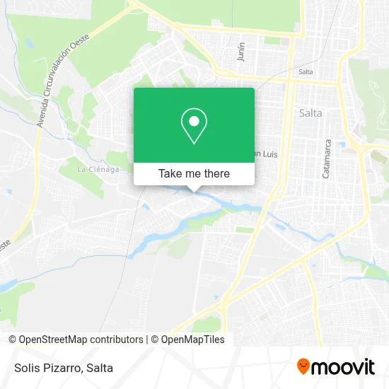 Solis Pizarro map