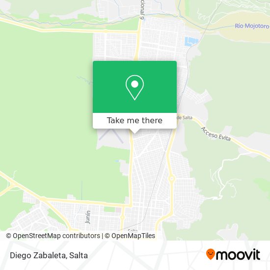 Mapa de Diego Zabaleta