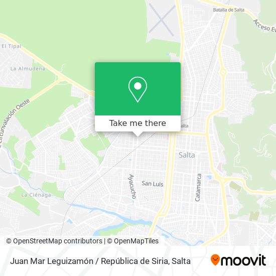 Juan Mar Leguizamón / República de Siria map