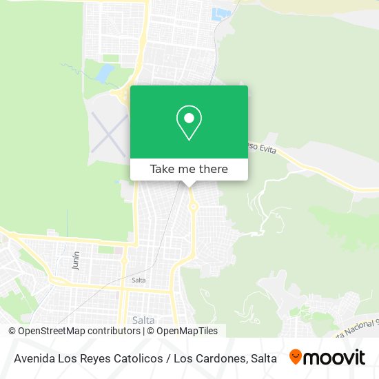 Avenida Los Reyes Catolicos / Los Cardones map