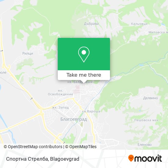 Спортна Стрелба map