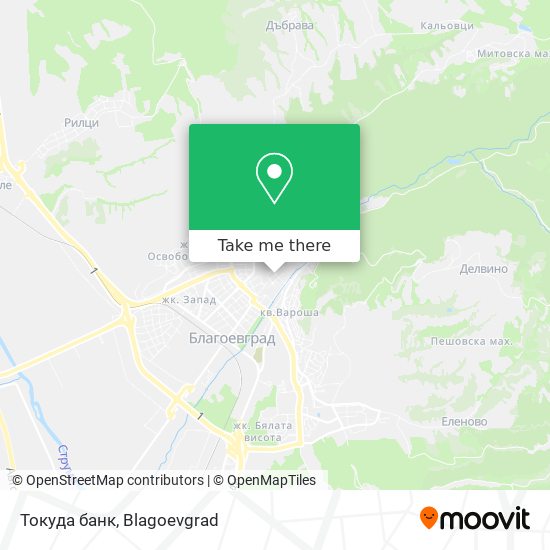 Токуда банк map