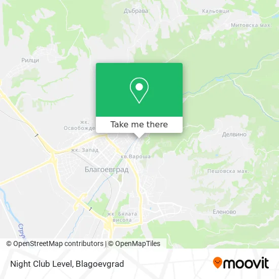 Карта Night Club Level