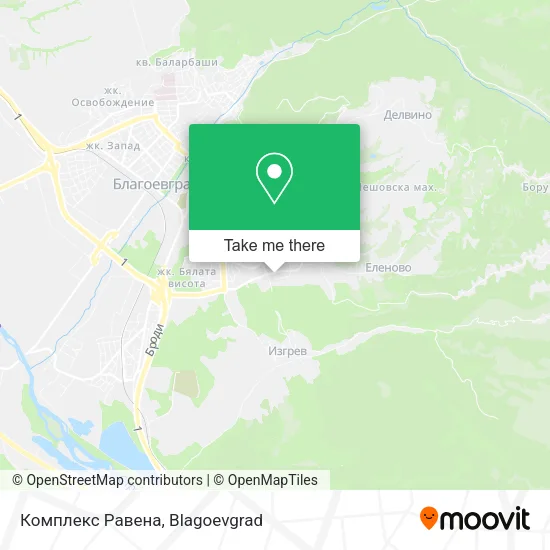 Карта Комплекс Равена
