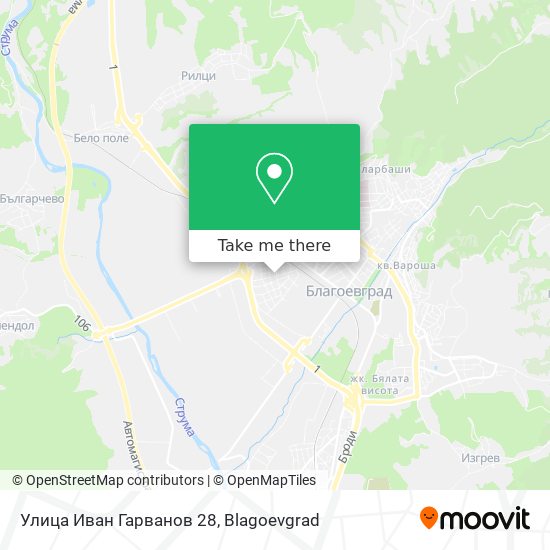 Улица Иван Гарванов 28 map