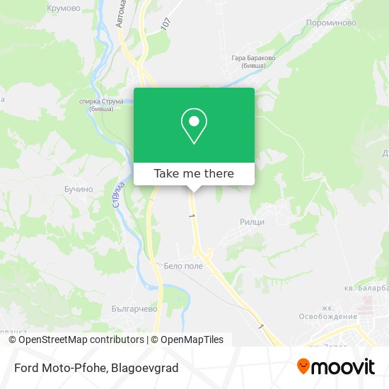 Карта Ford Moto-Pfohe