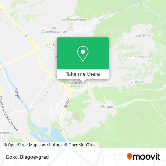 Бокс map
