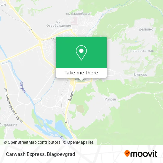 Карта Carwash Express