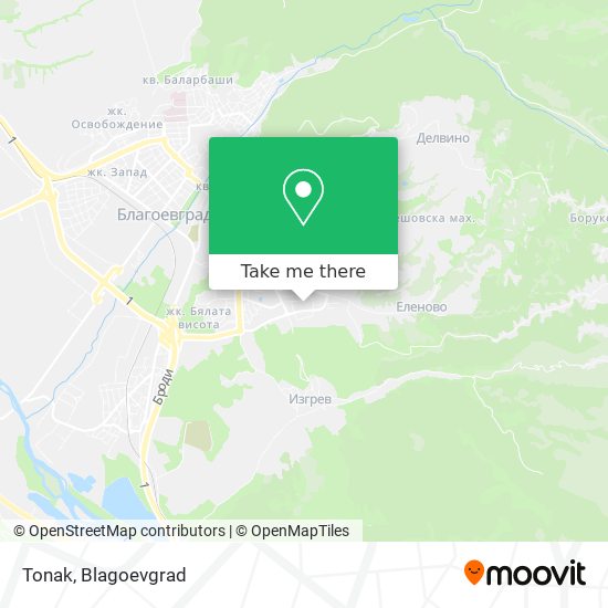 Tonak map