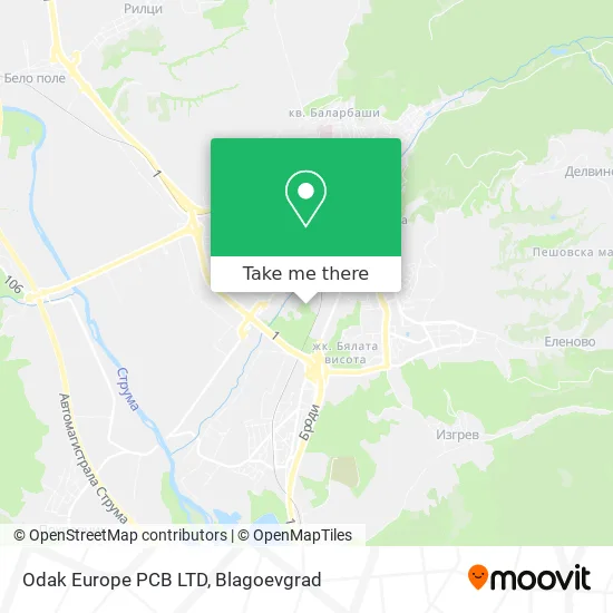 Карта Odak Europe PCB LTD