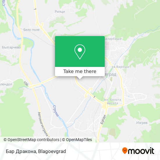 Бар Дракона map