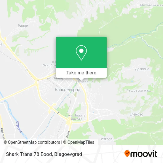 Карта Shark Trans 78 Eood