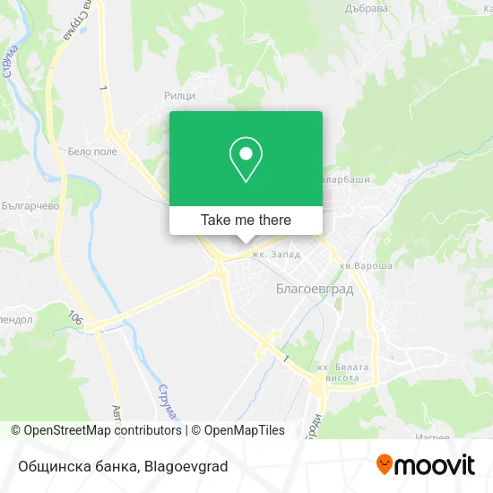 Карта Общинска банка