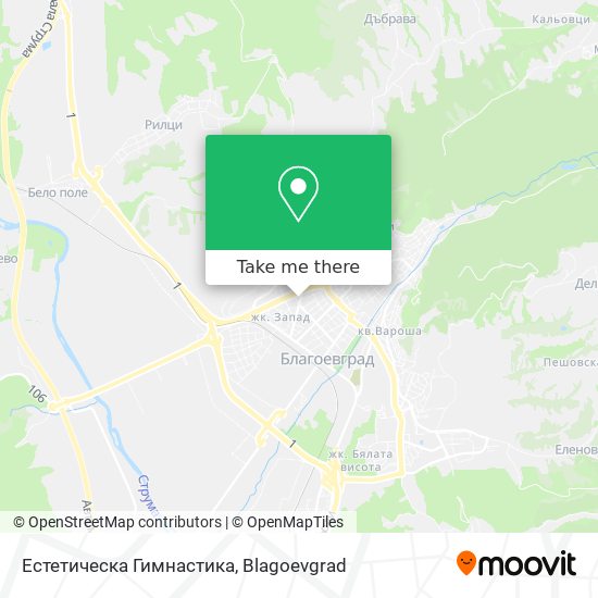 Карта Естетическа Гимнастика