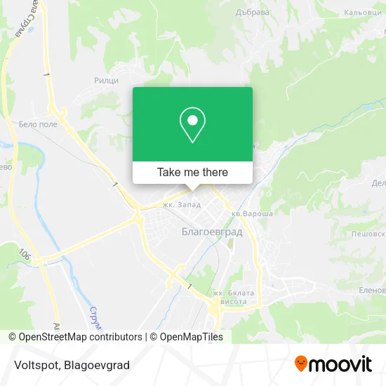 Карта Voltspot