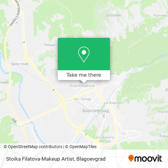 Карта Stoika Filatova-Makeup Artist