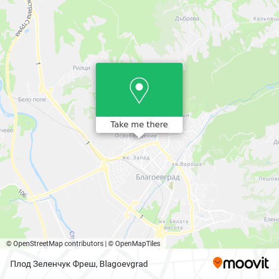 Плод Зеленчук Фреш map