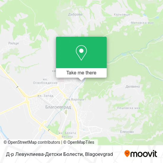 Карта Д-р Левунлиева-Детски Болести