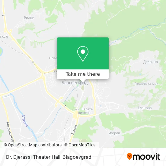 Карта Dr. Djerassi Theater Hall