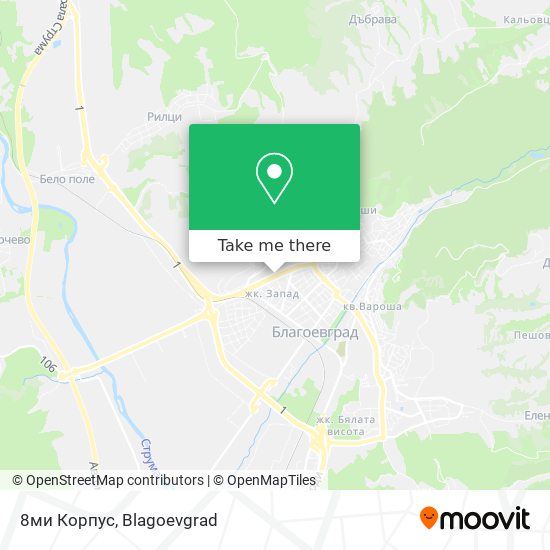8ми Корпус map