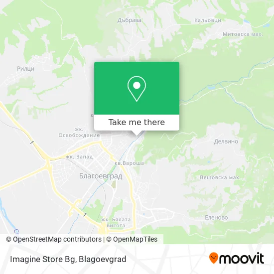 Карта Imagine Store Bg