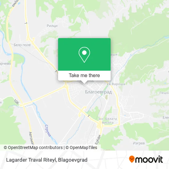 Карта Lagarder Traval Riteyl
